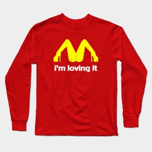 I'm Loving It Mc Donalds Funny T-Shirt For Men and Women Long Sleeve T-Shirt